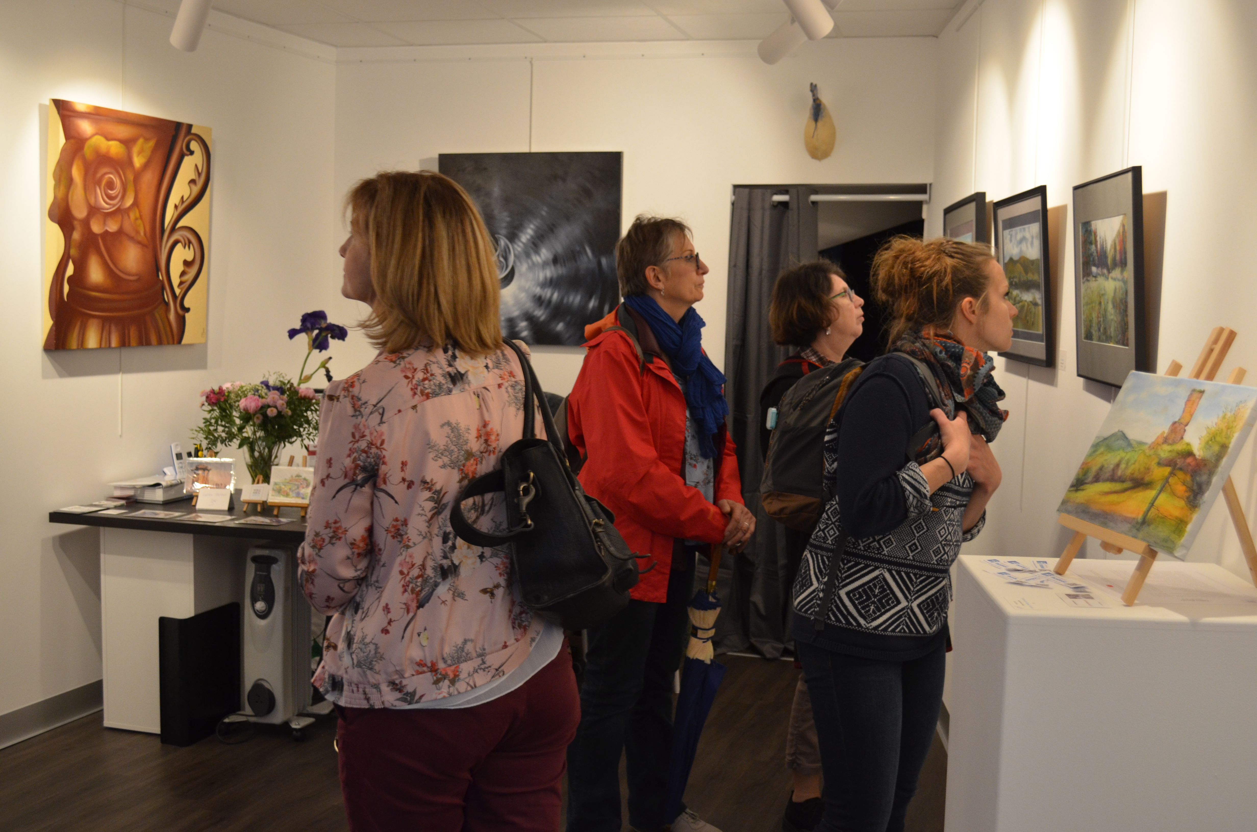 Photo du vernissage